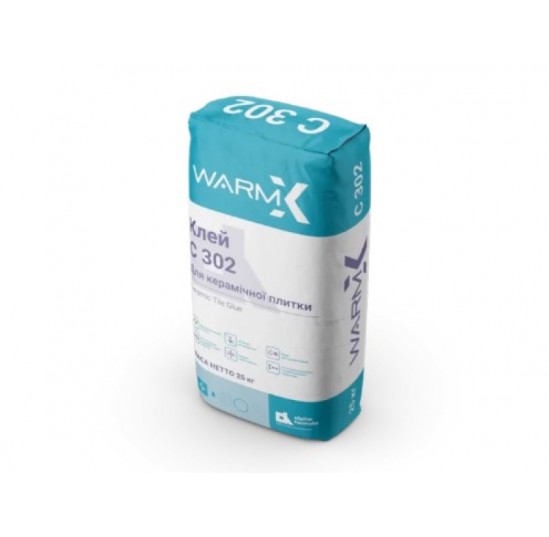 Клей для керамічної плитки Warmix C 302 "Ceramic Tile Glue"